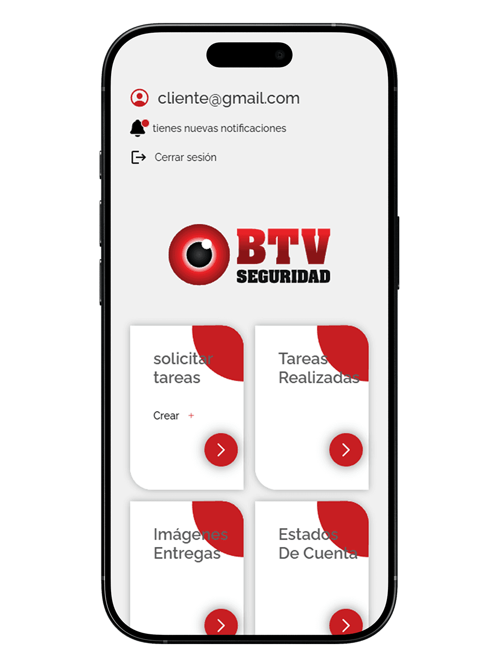 Gestión digital de tareas y controles de seguridad project screenshot