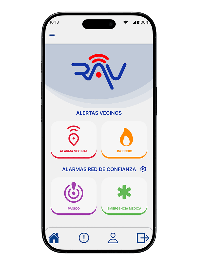 Seguridad Inteligente al Alcance de tu Mano UI 1