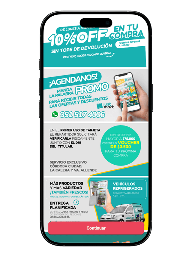 Your Online Supermarket, Fast and Reliable UI 1