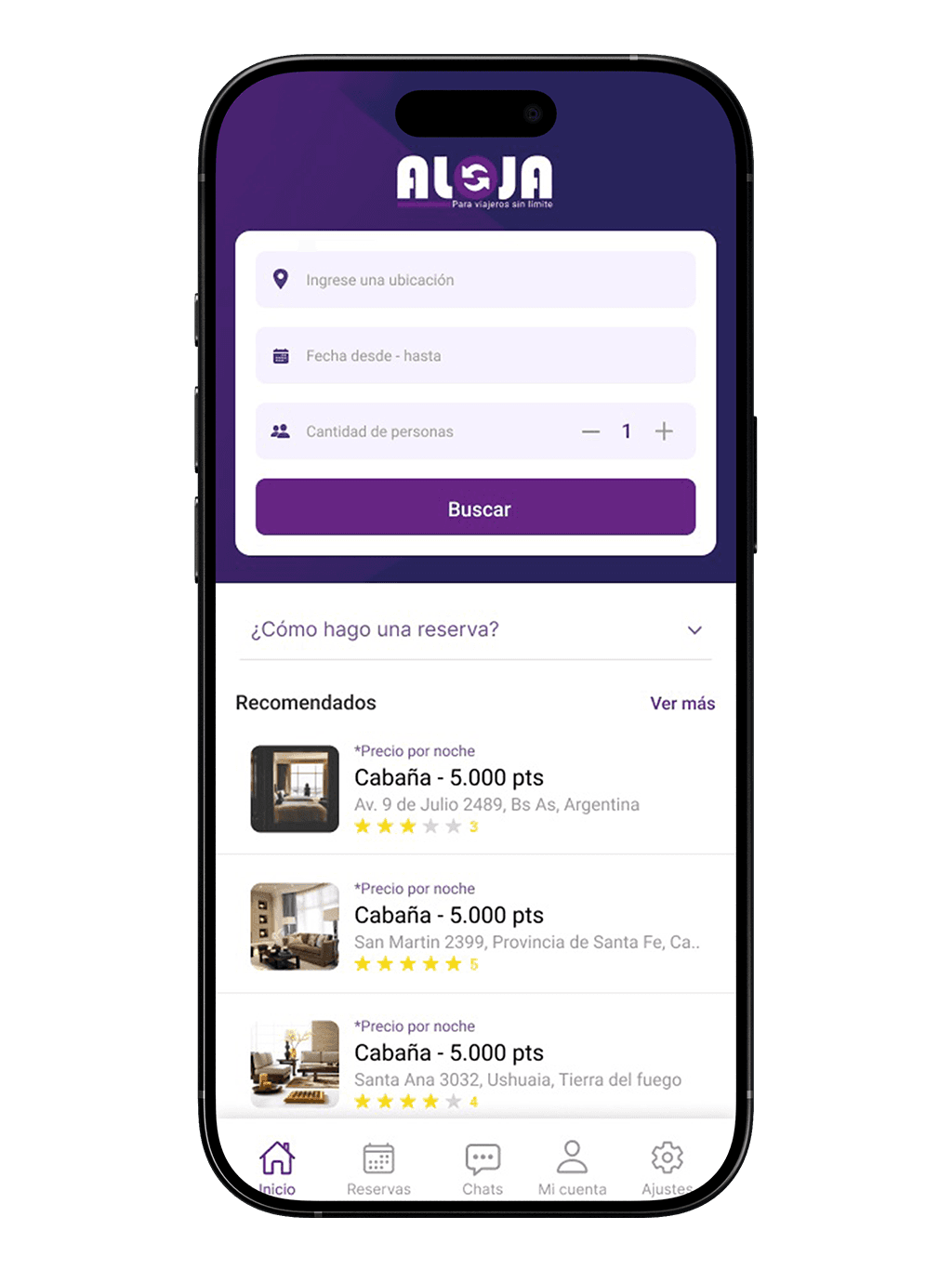 Intercambiá Alojamientos y Viajá sin Gastar en Hospedaje project screenshot