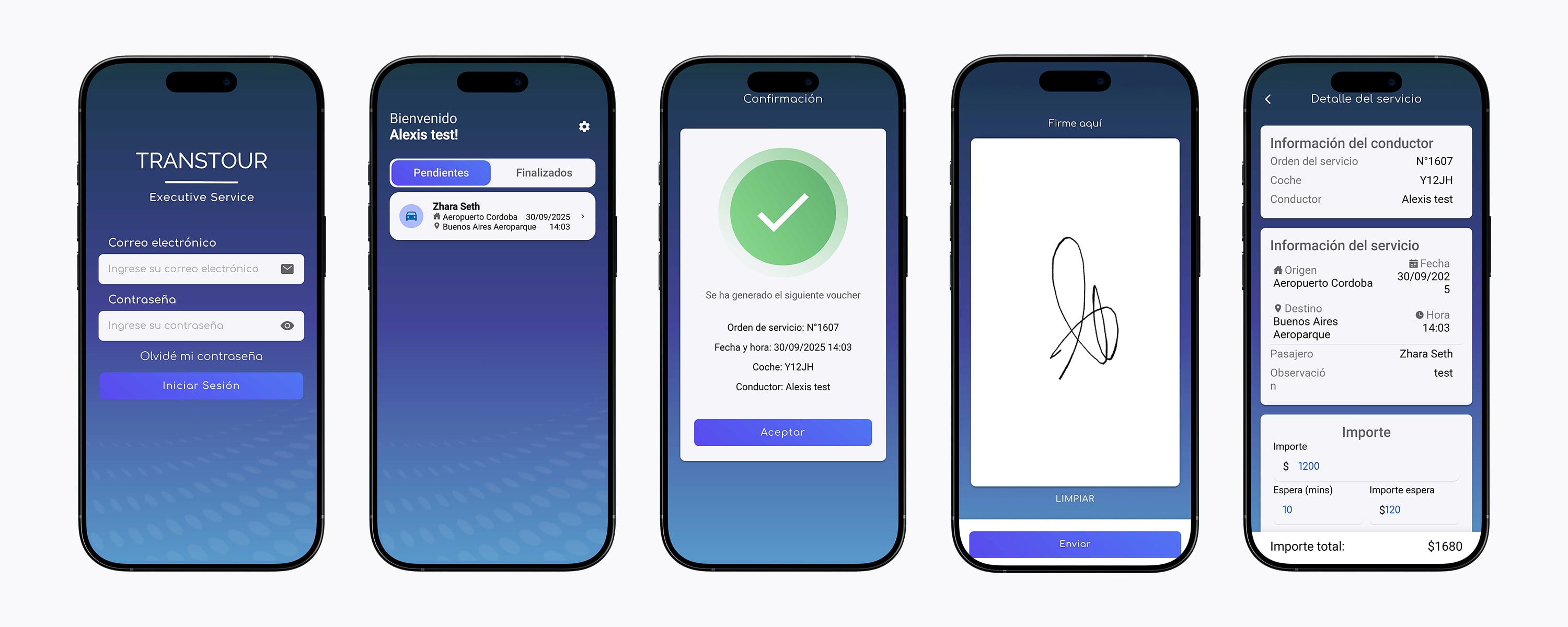 Transforming the Executive Transport Experience Screenshot 2