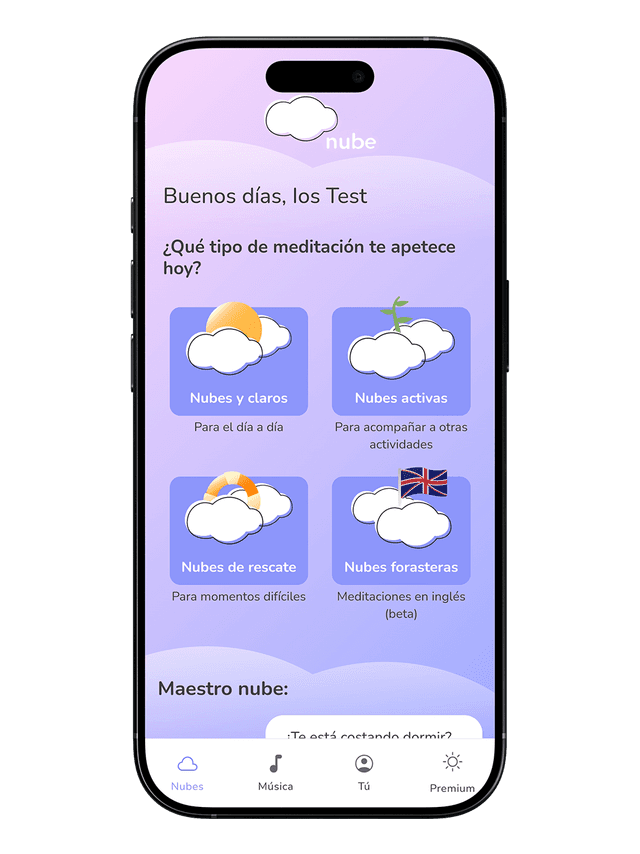 Meditaciones para Calma y Bienestar Interior UI 1