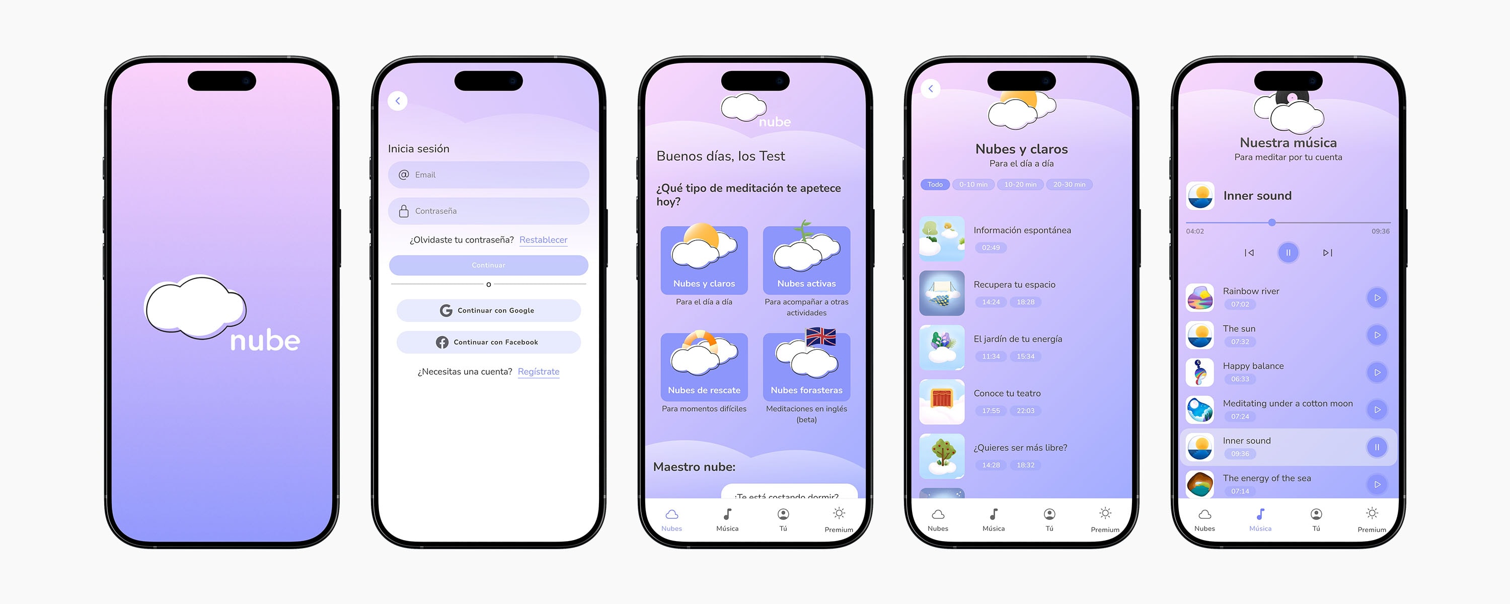 Meditaciones para Calma y Bienestar Interior Screenshot 2
